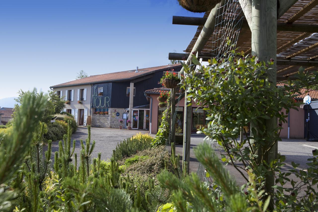 Logis Hotel Restaurant La Tour Dunières Eksteriør billede